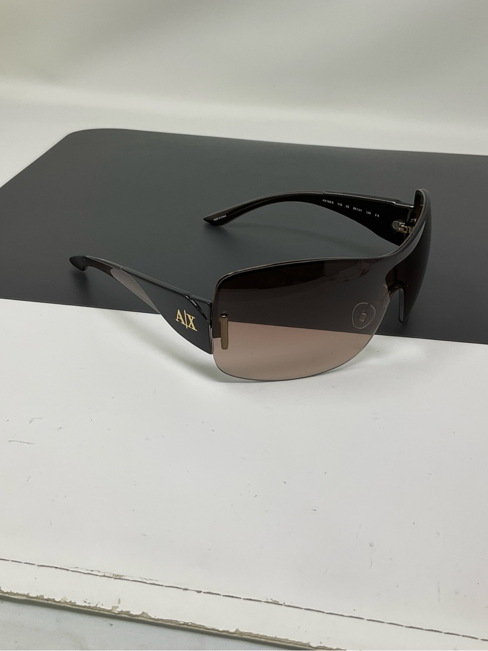 Armani Exchange AX189 /S shield wrap around sunglasses - Picture 2 of 12